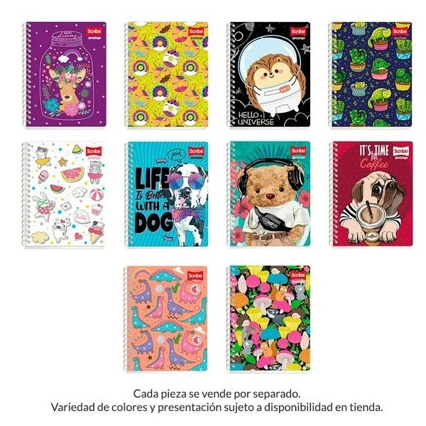 CUADERNO PROF. PICOLLAGE SCRIBE 4360 RAYA ESP. 90H. C.24